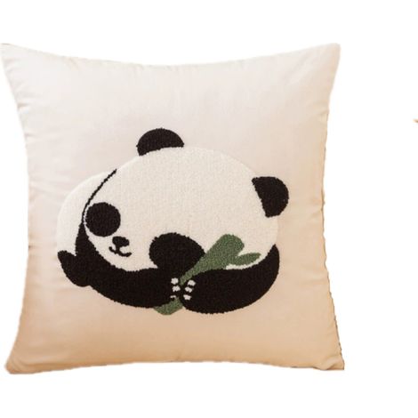 Housse de coussin panda 45x45 cm Équipement (1/4)