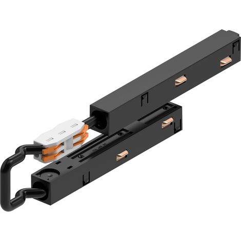 Ideal Lux Accessorio faretto EGO 1 luce nero alluminio metallo
