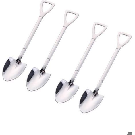 Cuillère De Table - Acier Inoxydable - 15,5 cm - Pour Service À Table - Lot De 4 (1/4)