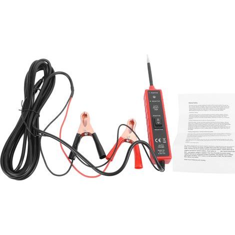 Präziser Stromkreistester, 6-24V-Prüfspitze, Diagnosegerät für elektrische Systeme von Autos, Booten und Motorrädern. (1/5)