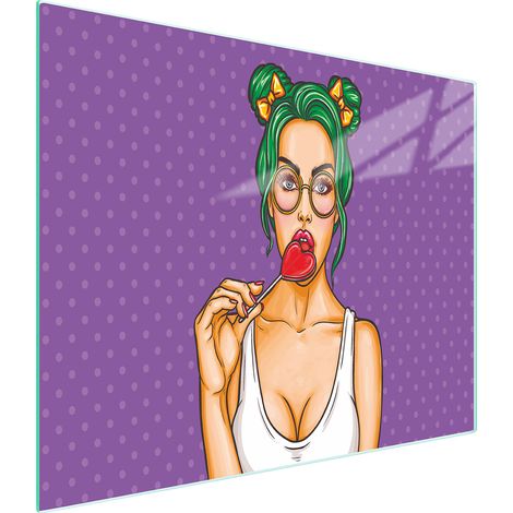 Glasschneidebrett 52x30 Frau (1/5)