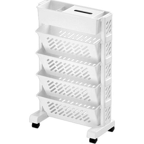 Mehrstufige Regale, 5-stufige Büroaufbewahrungskörbe (1/5)