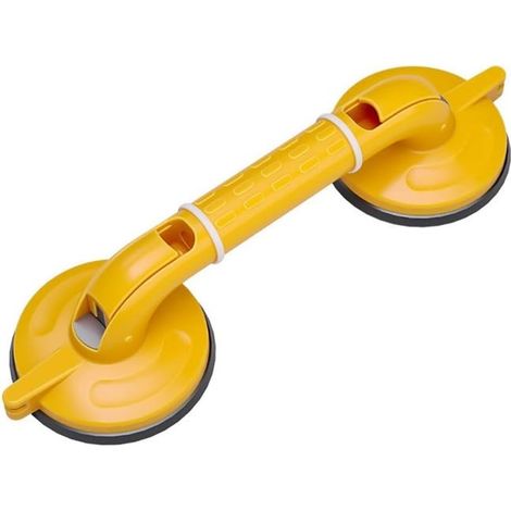Dusch- und Badewannengriffe, integriertes Duschgriffset, robuster Duschgriff (gelb, 46 cm)