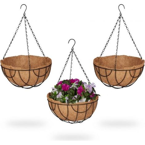 Grapevine Set di 3 con intarsi in cocco (1/5)