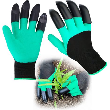 Filiyano-Gants de jardinage à griffes, gants de jardin imperméables à griffes (1/5)