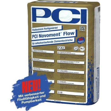 PCI Novoment Flow 25kg Sack grau