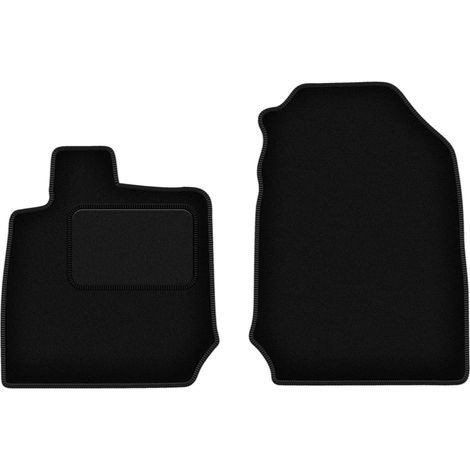Tapis avant noirs pour : Isuzu D-MAX III pick-up (2019-) (1/5)