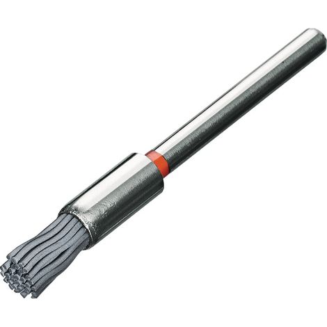 Lessmann Miniatur-Pinselbürste mikroabrasiv, SiC Korn 500, Bürsten-⌀ 5 mm
