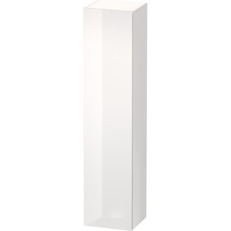 Armoire L-CUBE 400x363x1760mm ouverture droite blanc brillant