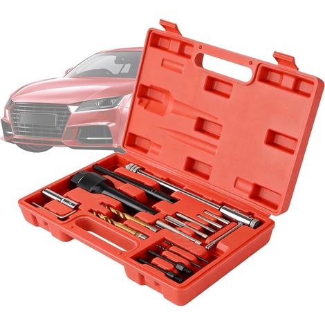 Outil de retrait de bouchon de moteur M10 Ajustement précis et sécurisé avec étui – Outil automobile Extracteur de bouchon de moteur pour professionnels, techniciens, garage, entretien saisonnier (1/5)