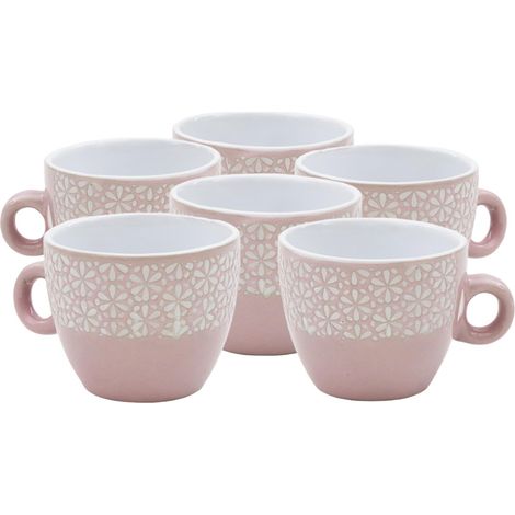 MAURY'S SET 6 TAZZINE DAISY PER CAFFÈ IN COLORE ASSORTITO