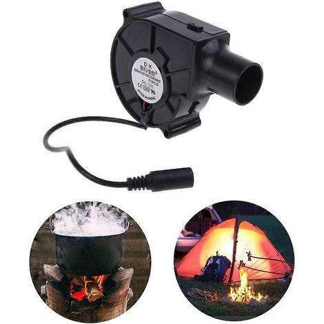 Ventilateur électrique portable 12V 7530 pour barbecue (1/4)