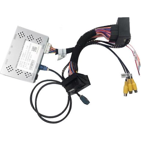 Boîtier adaptateur d'interface de caméra de recul pour Mercedes-Benz ABCE ML GLK 4.5 4.7, décodeur adaptateur de caméra avant et arrière (1/5)