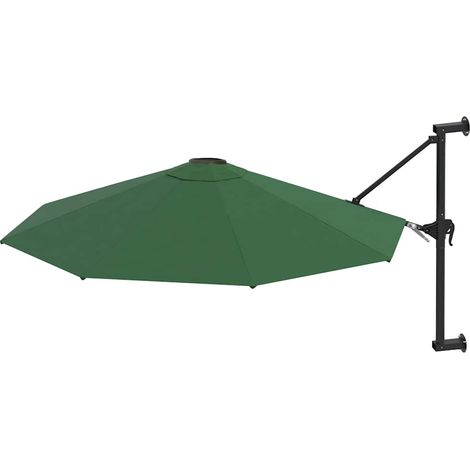 Maison Exclusive - Sonnenschirm zur Wandmontage mit Metall-Mast 3 (1/5)