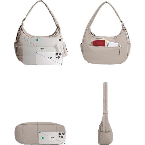 sac grande capacité contracté, léger et de grande capacité pour femmes bandoulière polyvalent les tr (1/5)