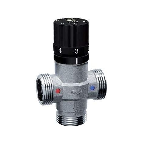 Mitigeur thermostatique avec raccord mâle Far Rubinetterie 3957 3/4" (1/2)