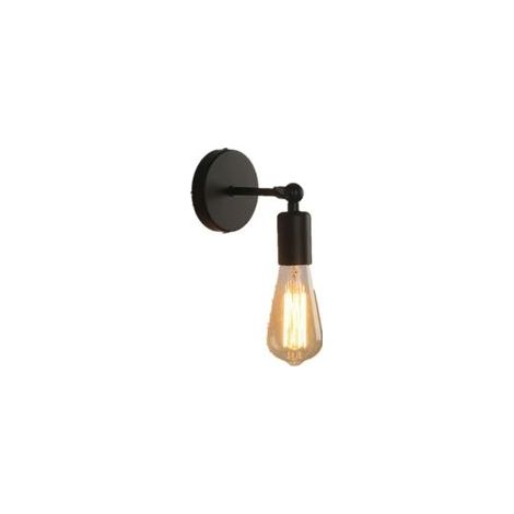 Applique Murale Style Industriel Simple, Lampe Murale Réglable en Métal Fer Éclairage Douille E27 Décoration pr Maison , Bar , Restaurants, Café,