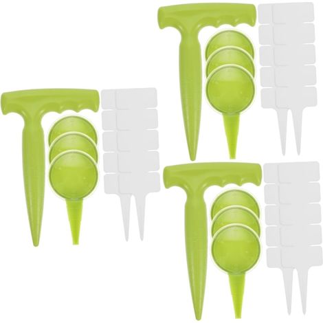 3 Ensembles Ensemble D'outils De Jardin Petit Distributeur Épandeur De Semis Manuel Outil De Jardinage Jardinière Distributeur De Semis Épandeur De Jardin Semis Portatif Plastique (1/5)