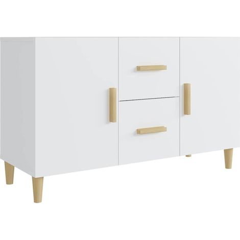 Sideboard/Anrichte/Buffet Weiß 100x36x60 cm Holzwerkstoff LXWW932469 (1/5)