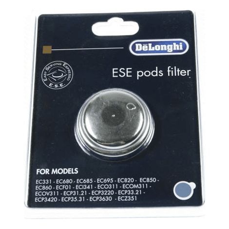 DeLonghi Filtre pour machine à dosettes Distinta Dedica Icona ECO311 Scultura EC8 (1/2)