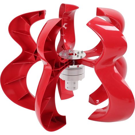 Windturbinen-Hausstromgenerator-Set, 5 Flügel, 600 W mit Steuerung DTHL600wRed(12V) (1/5)