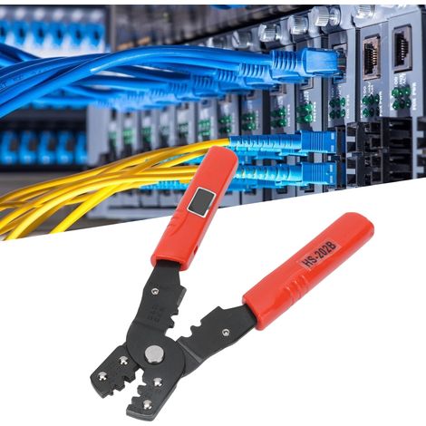 Pince à sertir multifonctionnelle HS-202B pour cosses à pression à froid (1/5)