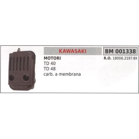 Desbrozadora con silenciador KAWASAKI TD 40 48 001338
