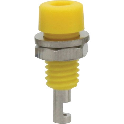 DONAU ELEKTRONIK Douille miniature, 2 mm, jaune, 223