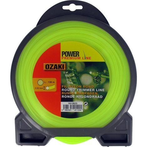 Coque fil nylon rond OZAKI 126 m diamètre 2,00 mm (1/3)