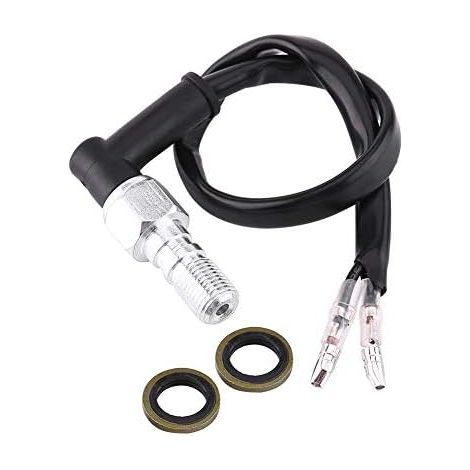 Interrupteur de Pression de Freinage Hydraulique Universal, Contacteur de Feu Stop Hydraulique avec Rondelles (M10x1.25) (1/5)