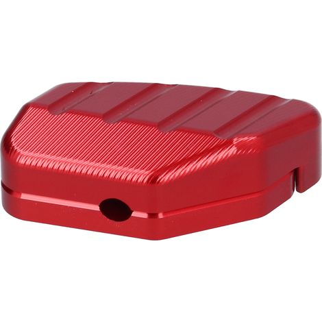 Verbreiterter Seitenständerhalter aus CNC-gefräster Aluminiumlegierung, kompatibel mit Honda Forza 125/250/300 (2017–2019), rot (1/5)