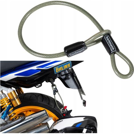 Cuerda de seguridad para casco Hartmann de 37 cm