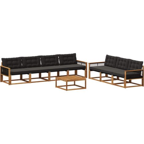 Poignee Porte, 30cm/11“ Rétro Poignée de Porte Coulissante Noir en Acier Inoxydable Tirer et Rincer la Sets de poignées pour Porte Coulissante en Bois (1/5)