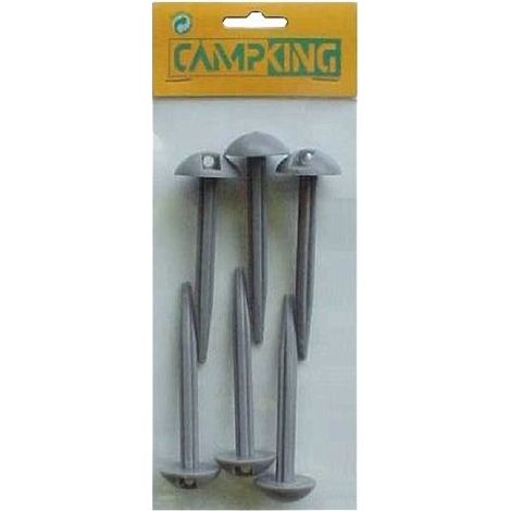 Campking 6x Grondzeilpen 10cm