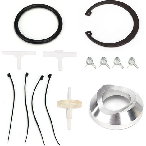 Adapter-Blow-Off-Ventil BOV-Flanschadapter + Klemme + Filter für HKS SSQV SQV (1/5)