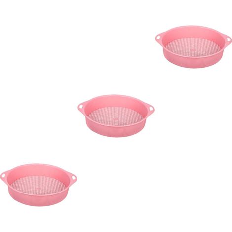 3pièces Multi-Use Soil Sieve à Sol Et pour Séparer Matériaux Coarse pour Jardinage Activités De Plage (1/5)