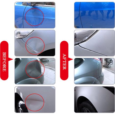 Kit de réparation de bosses sans peinture carrosserie - 1 extracteur type pont + 8 pastilles de traction adhésives (1/5)