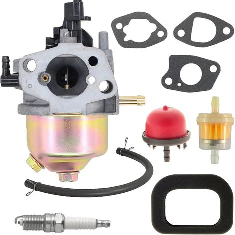 Carburador de repuesto para motor de cortacésped Mountfield RS100 RS100 SP414 HP414 con filtro de aire, bujía y cebador.