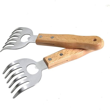 Griffes pour effilocher la viande en forme de pattes d ours pour poulet et porc outil pour barbecue (1/5)