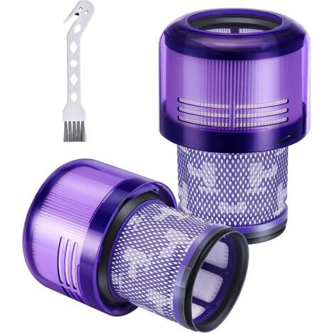 TOPALL Filtre pour Dyson V11,Filtres V15 pour Dyson,Filtre Aspirateur pour Dyson,Accessoires pour Dyson V11 Torque Drive,V11 Animal,V11 Complete,V11 Extra,V15 Detect,V15s Detect Submarine 970013-02 (1/4)