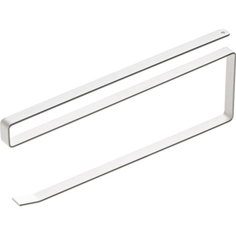 Support Pour Rouleau De Papier Essuie-Tout - Support Adhésif Sans Perçage Pour Armoire Cuisine Salle De Bain - 1 Pièce (1/5)
