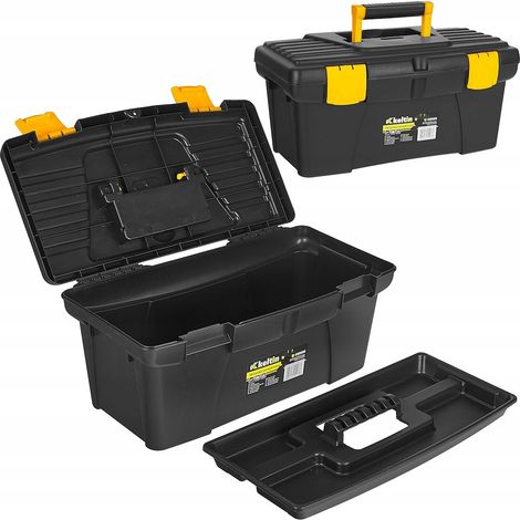 Caja de herramientas de plástico de 16" (20) (1/5)