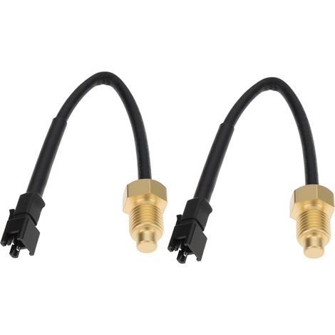 Sonde de Température NTC 50 K pour Moto Filetage M10 X 1 pour Compteur de Température d'eau 15 cm (1/5)