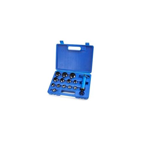 14-teiliges Set aus Ahlen (5–35 mm), Lederlocher-Set, Perforationswerkzeug (1/4)