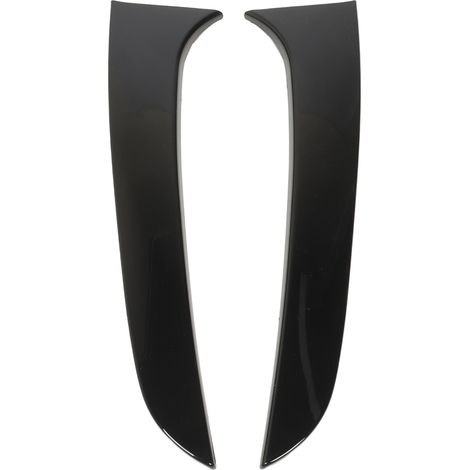 Aileron latéral arrière gauche droite pour BMW Série 1 F20 F21 2012-2019, spoiler de vitre en plastique noir brillant, kit de 2 pièces, garniture de custode (1/5)