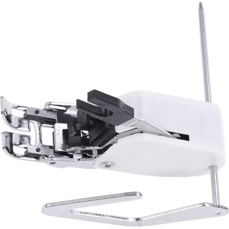 Pied D'Entraînement À Entraînement Régulier À Visser avec Guide Courtepointe Pied De Biche Machine À Coudre pour Quilting Tissus Épais Compatible avec La Plupart des Machines Domestiques (1/5)