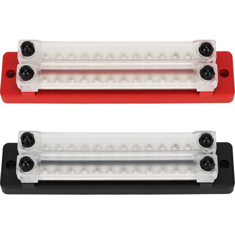 Barre de distribution électrique 12 voies 150A 12V-48V, acier inoxydable anti-rouille, bloc de jonction pour bateau voiture (1/5)