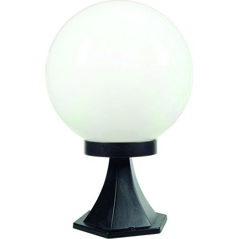 Lanterna Con Supporto Da Appoggio Modello Sfera - 100w IP44 mm.250x354h. colore nero