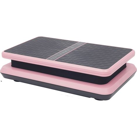 Vibrationsplatte, Ganzkörpertraining, Kompaktes Design, Pink (1/2)