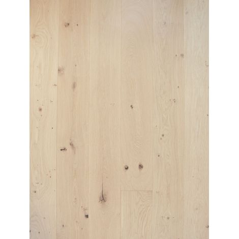 Parquet Contrecollé- Chêne Bastille -Aspect Bois Brut- verni brossé - lar.19 cm
